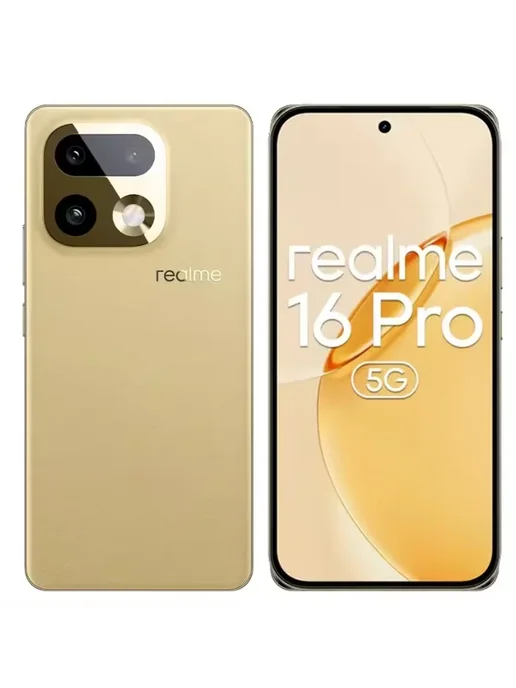 Смартфон realme 16 Pro 12/512 ГБ, желтый