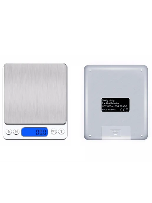 Весы кухонные 500г, точность 0 01г, дисплей LCD, 500 г, 1 г, фото 8