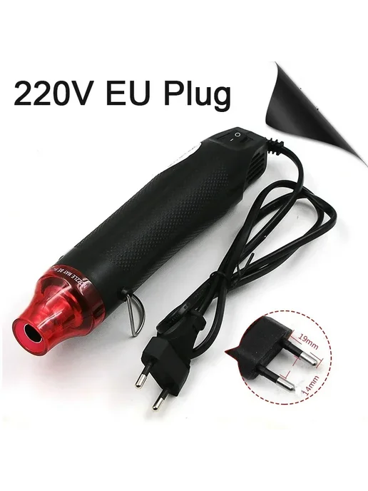 Нет бренда Термофен 220V EU Plug, 300 Вт, 300 Вт