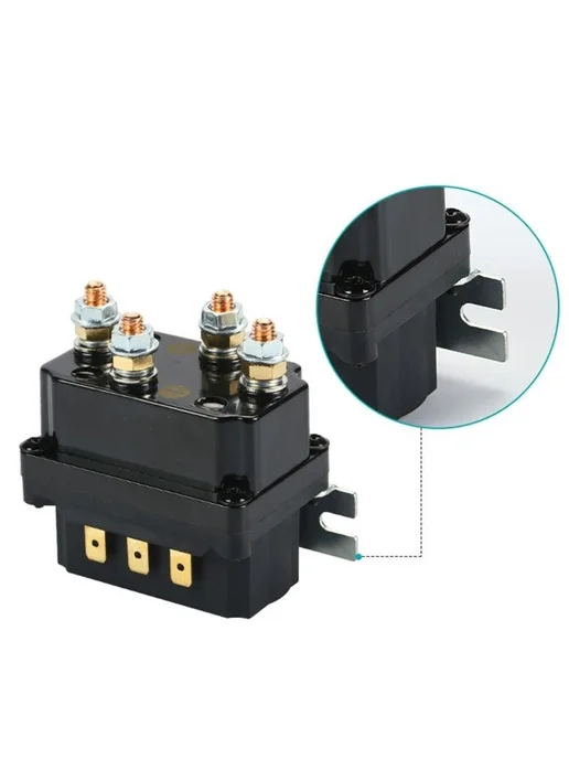 Нет бренда Контактор лебедки Winch Solenoid Relay 250A 5000lb-7000lb д, вариант, фото 2