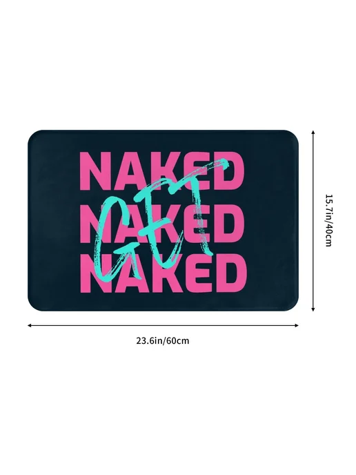 Коврик для двери Get Naked, вариант, фото 4