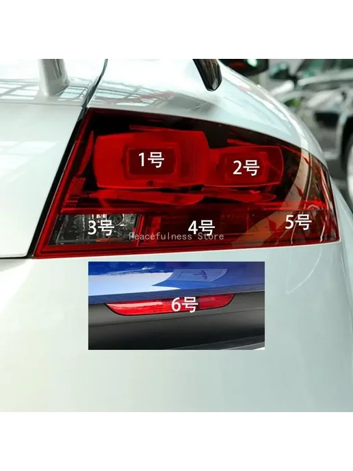 Нет бренда Комплект из 4 ламп для задних фонарей Audi TT 2008-2014 гал, вариант