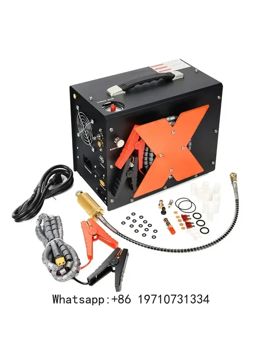 Нет бренда PCP Компрессор автоотключение 12В 110В 220В 4500 PSI, вариант, фото 2