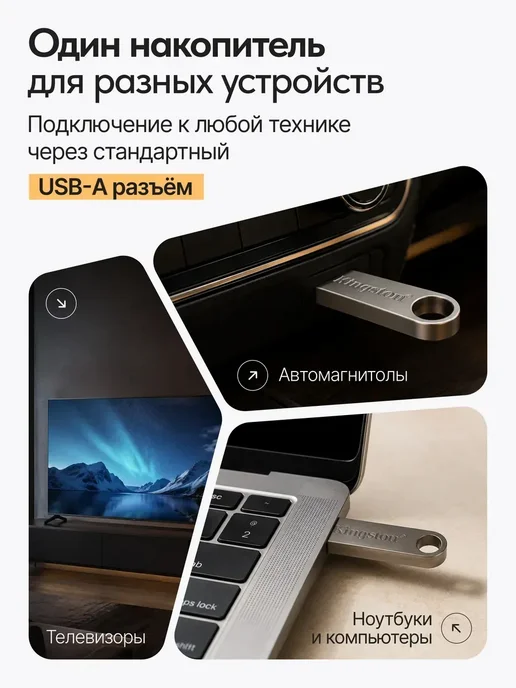 Kingston USB Flash накопитель 1000 гб, 1000 ГБ, фото 4