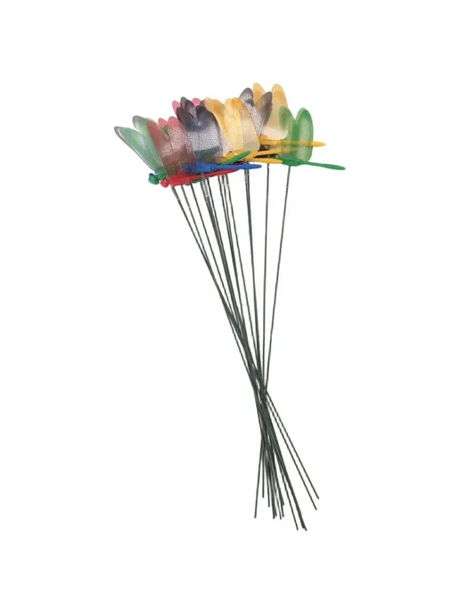 Нет бренда Декоративные зажимы-стрекозы VC-15PCS для сада, 15 шт