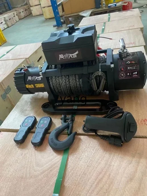 Нет бренда YJQ электрическая лебедка 12v24v, вариант, фото 5