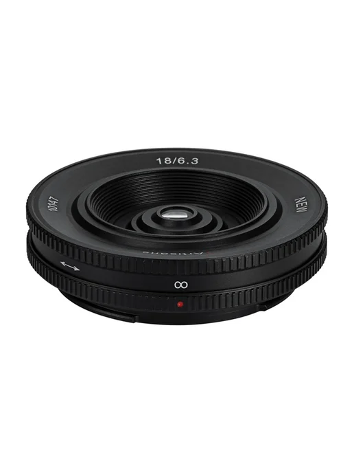 7artisans 18 мм F6.3 Mark II объектив для Sony E ZVE10 Fuji, черный