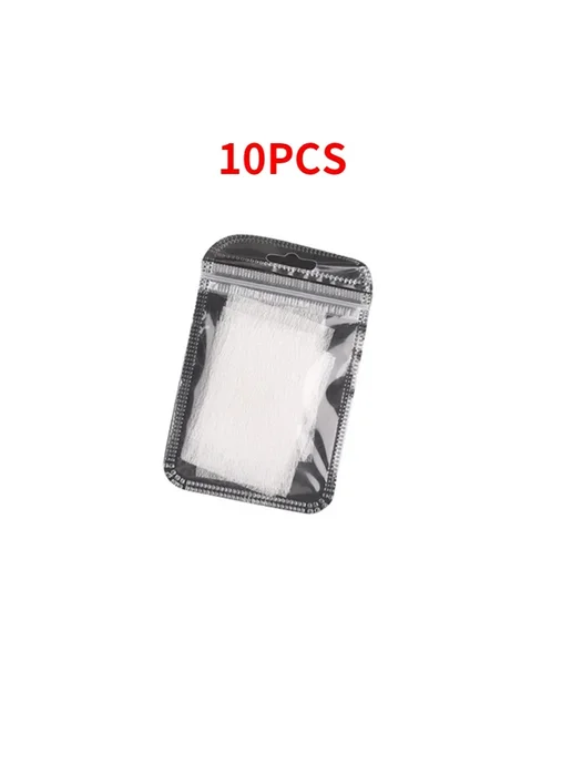 Нет бренда Формы для наращивания ногтей Silk Fiberglass 10 20 шт. 10PC, 20 шт