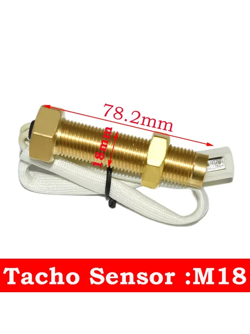 ZMFJH 2 ''52 мм цифровой тахометр + датчик M16 M18 0-999 об мин та, вариант, фото 7