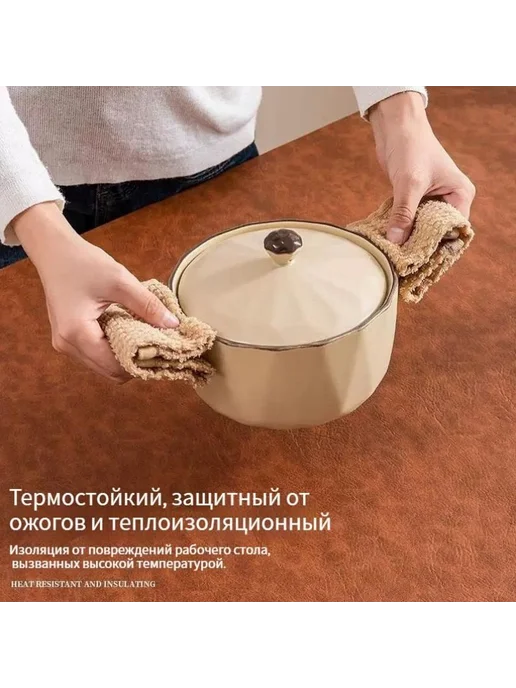 Коврик для стола 90×40 см, ПВХ с тиснением, 90x40 см, фото 5