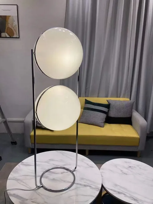 JIAYOOR Торшер Nordic Art Bauhaus для гостиной Type A, whit, A, фото 7