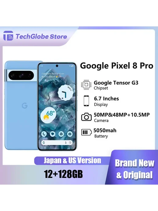 Смартфон Google 8 Pro 12/128 ГБ, белый, фото 2