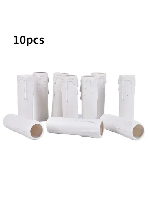 Нет бренда Держатели для ламп E12, 10 штук Белый, White, белый