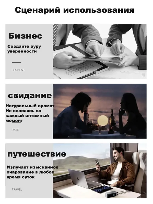 Парфюмерный набор для мужчин, 4 шт, 120.3 мл, 4 шт, 120,3 мл, фото 5