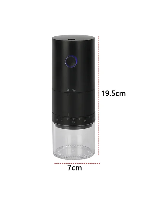 LAIMANEI Электрическая кофемолка USB rechargeable, бежевый, фото 7