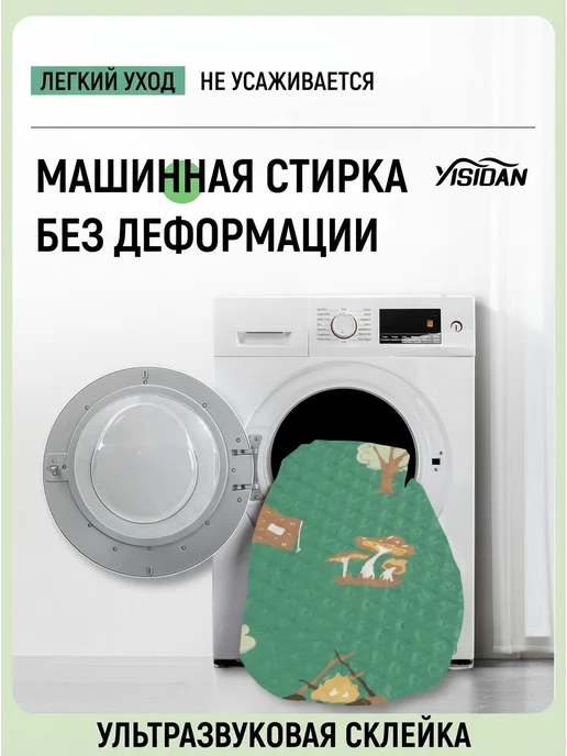 Нет бренда Коврик для пикника непромокаемый 100х150 Цветы, 100x150, фото 5