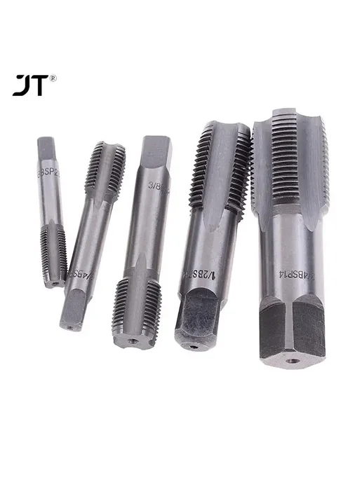 Нет бренда Метчик для труб JETTING G1 8 1 4 3 8 1 2 3 4 HSS as pic, вариант, фото 2