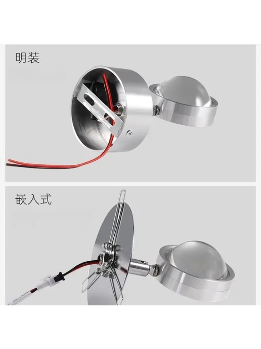Нет бренда Потолочный светодиодный светильник 220В 5W white light, embe, 7 Вт, фото 5