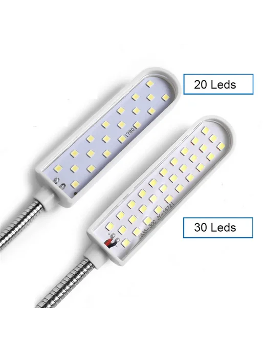 Нет бренда USB лампа для швейной машинки LED 20 30 шт. Желтый, 20 Leds, 30 шт, фото 2
