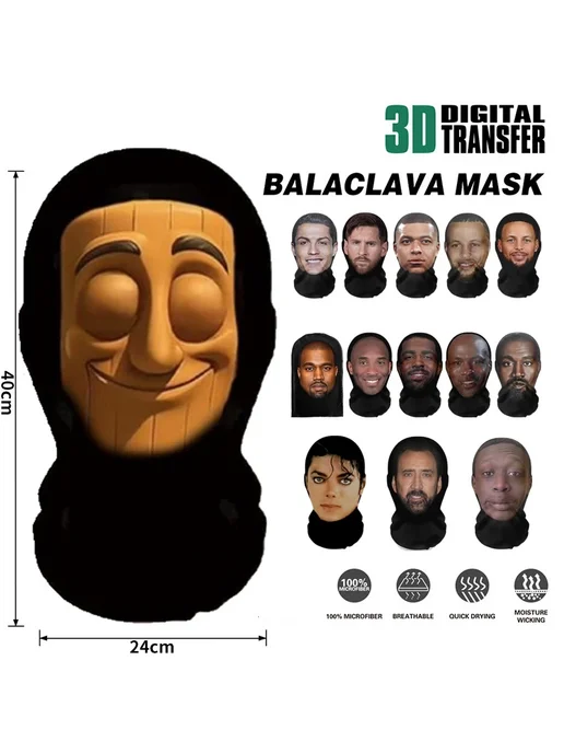 3D маска из нейлона 2 штуки S6, S6, фото 3