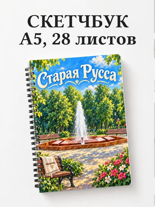 Скетчбук Старая Русса