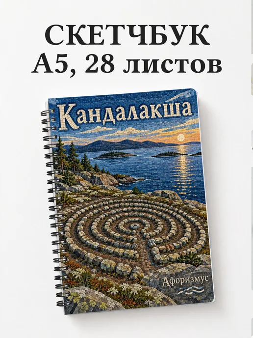 Скетчбук Кандалакша
