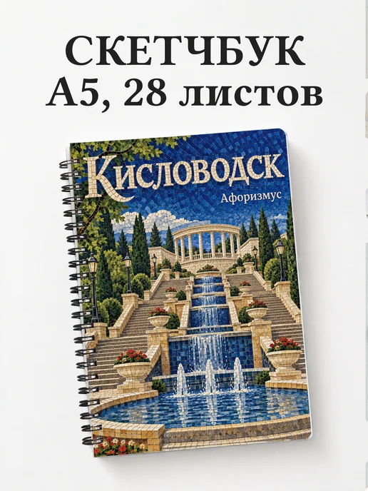 Скетчбук Кисловодск
