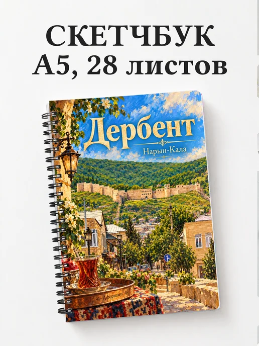 Скетчбук Дербент