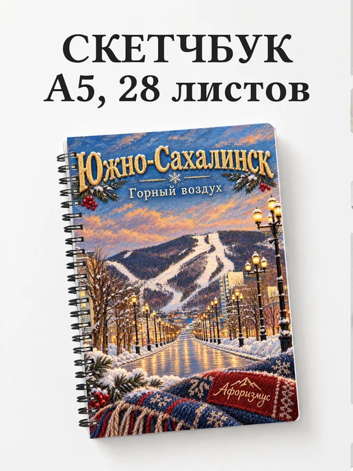 Скетчбук Южно-Сахалинск