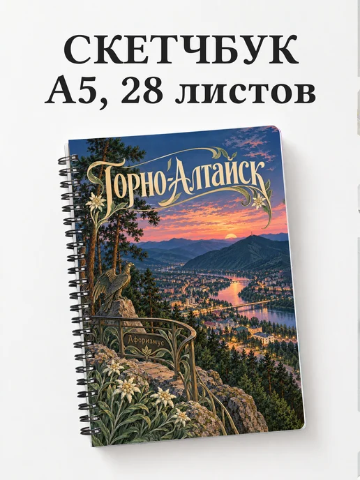 Скетчбук Горно-Алтайск