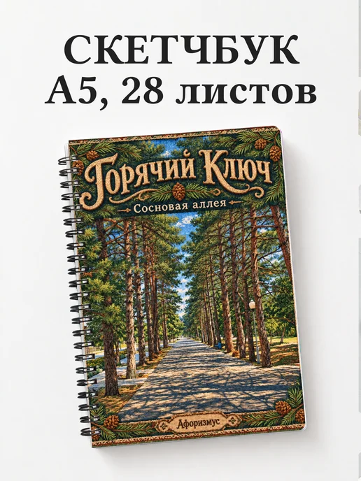 Скетчбук Горячий Ключ