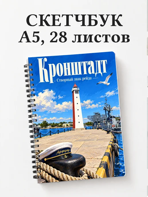 Скетчбук Кронштадт