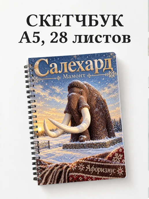 Скетчбук Салехард