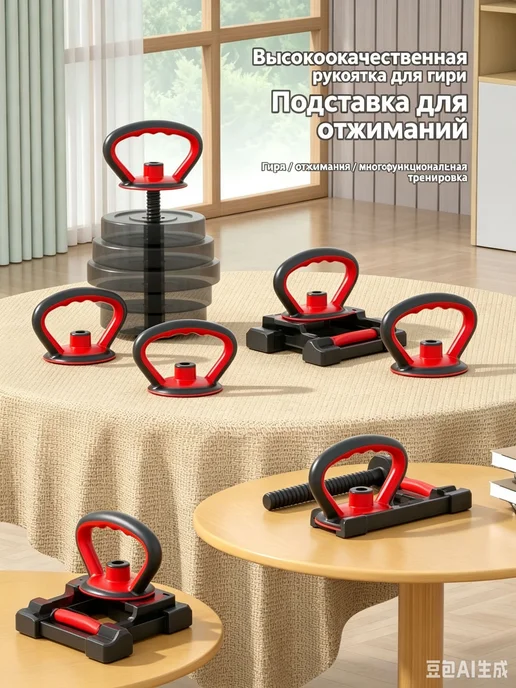 Гиря для кроссфита, композитное покрытие, форма колокола, вариант, фото 3