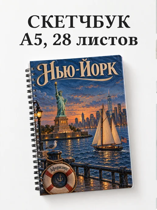 Скетчбук Нью-Йорк