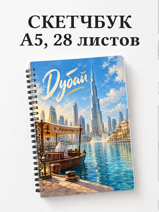 Скетчбук Дубай