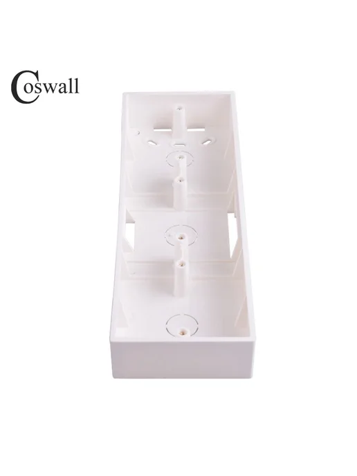 Коробка для монтажа Coswall 258х86х34 мм для тройных выключа, 86x34 мм, фото 3