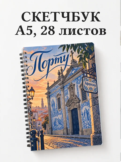 Скетчбук Порту