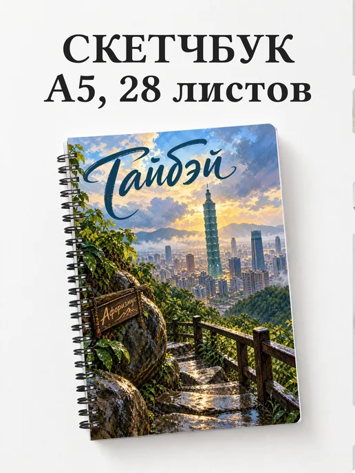 Скетчбук Тайбэй