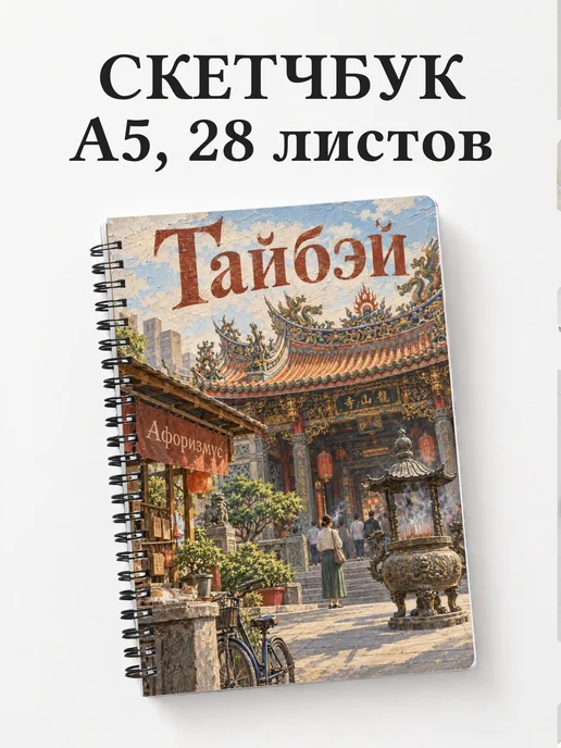 Скетчбук Тайбэй