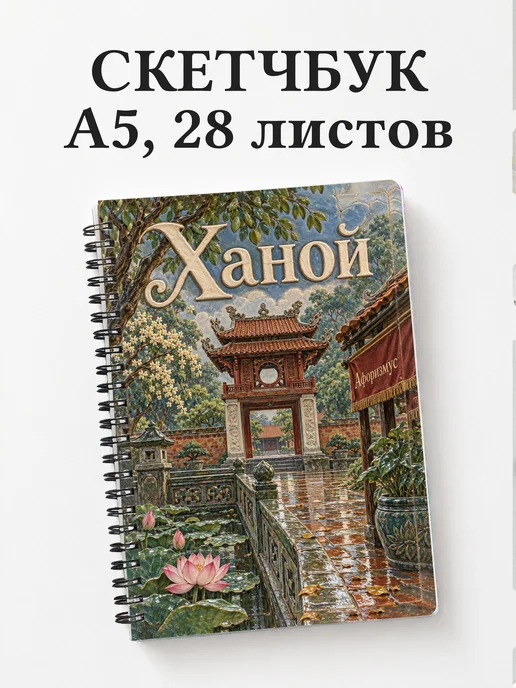 Скетчбук Ханой