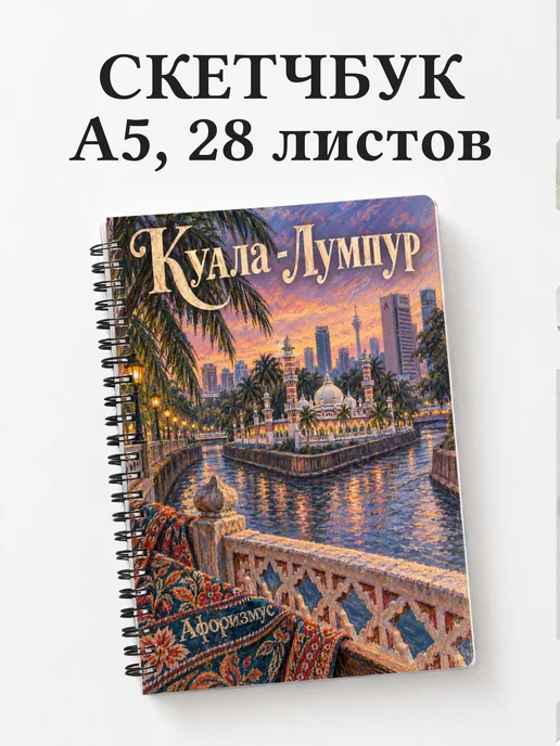 Скетчбук Куала-Лумпур