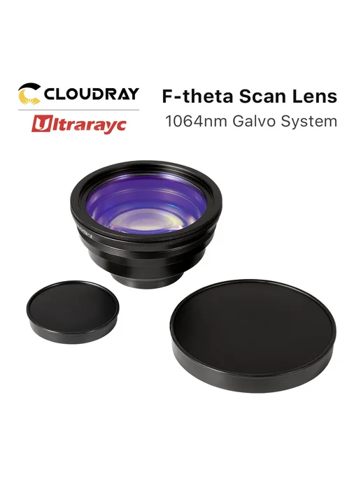 Cloudray Объектив Ultrarayc 1064нм F-theta 50x50 F63 K9, 50x50, фото 2