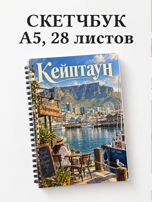 Скетчбук Кейптаун