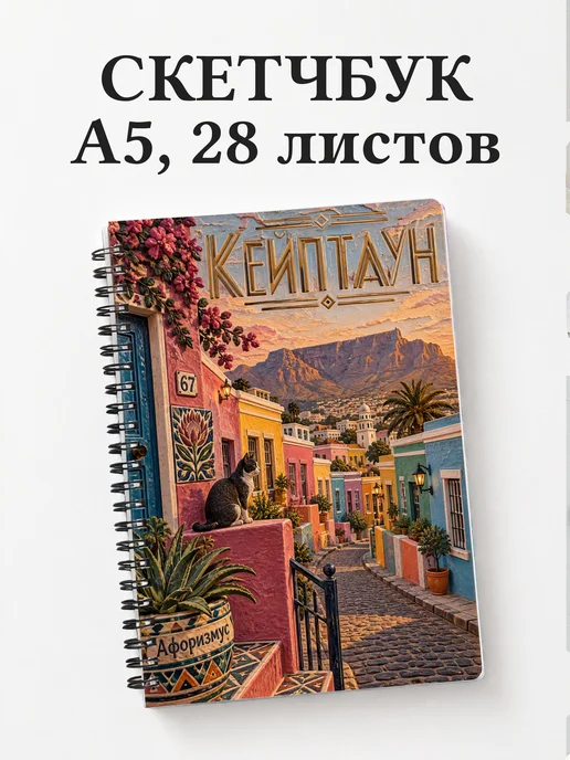 Скетчбук Кейптаун