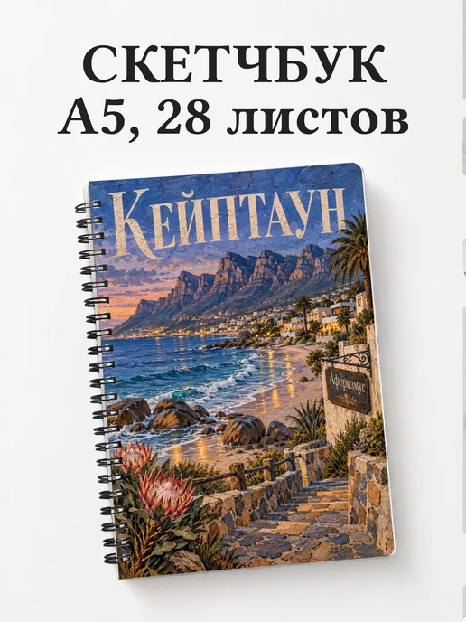 Скетчбук Кейптаун