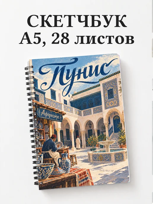 Скетчбук Тунис