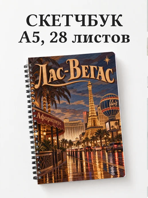 Скетчбук Лас-Вегас