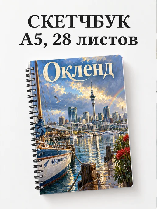 Скетчбук Окленд