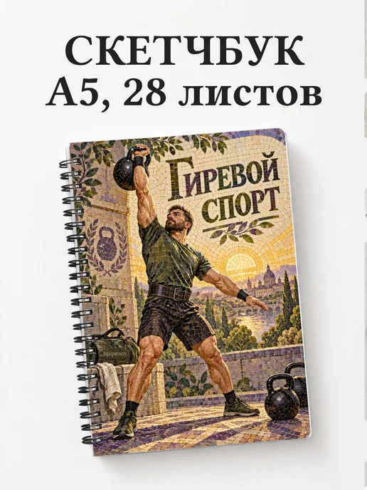Скетчбук Гиревой спорт